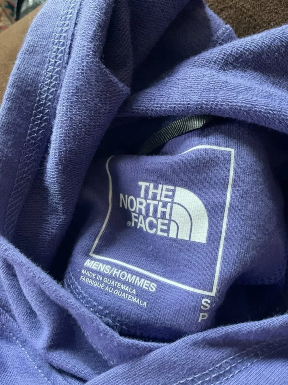 The North Face Men’s Purple Hoodie Size Small Outdoors Hiking Casual